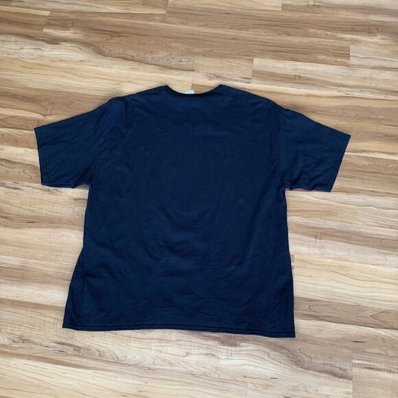 Motorcycle Mens T-Shirt 3XL Long American Dream Milwaukee Pin Up USA Gildan - Picture 5 of 7